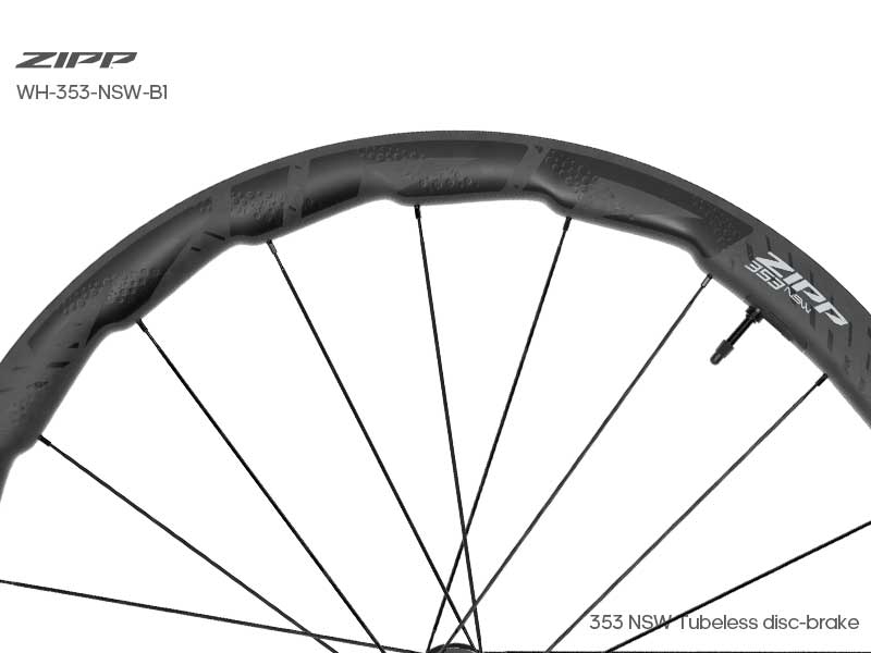 ZIPP 353 NSW TUBELESS DISC フロント2025年版 Zipp 353 NSW V2